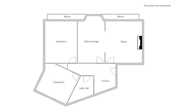 Appartement Paris 15 e - SUFFREN / ROSA BONHEUR