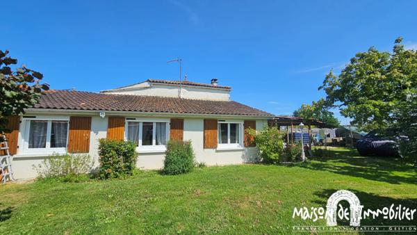 Vente Maison de village - 6 pièces - 132m² - VAL DE COGNAC - Charme authentique