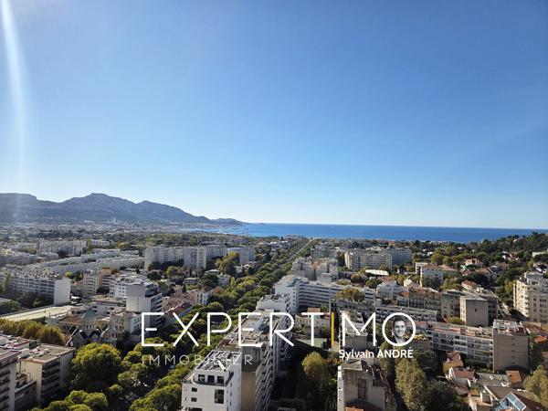 Marseille (13008) Vue Mer !!! Appartement T4 avec terrasse et Parking !