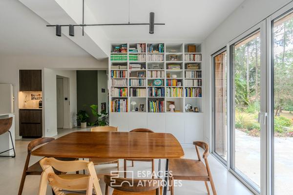 Maison réinventée dans un esprit contemporain au coeur de la nature à Guérande