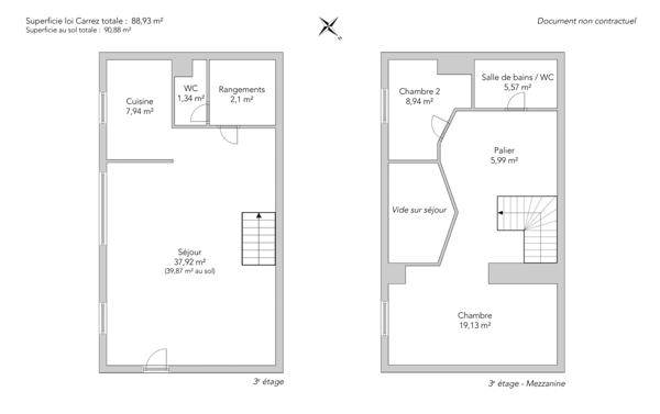 Appartement Paris 6 e - CARREFOUR DE LA CROIX-ROUGE