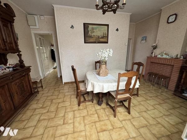 Maison Marly proche Valenciennes 2 chambres, bureau, grand garage, jardin