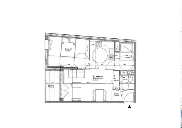 Appartement Maromme 3 pièce(s) 65.98 m2