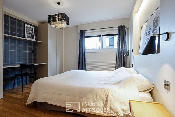 Appartement chic et contemporain avec terrasse et parking aux portes de Genève