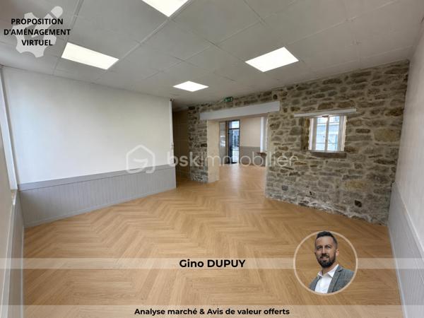 QUIMPER – QUARTIER DU CAP HORN – À DEUX PAS DE L’ODET ET DES COMMODITÉS – LOCAL COMMERCIAL TRAVERSANT DE 75 M² – QUELQUES TRAVAUX À PRÉVOIR – PRIX ATTRACTIF – EXCLUSIVITÉ.

**** Une base fonctionnelle et lumineuse, idéale pour implanter son activité ou réaliser un investissement locatif. ****

Gino DUPUY vous propose en exclusivité, au rez-de-chaussée d’une petite copropriété située dans le quartier dynamique du Cap Horn à Quimper, ce local commercial traversant d’environ 75 m².

À proximité immédiate de l’Odet, des commerces et des commodités, le local bénéficie d’un emplacement facilement identifiable et d’un environnement adapté à de nombreuses activités professionnelles.

Il se compose :

D’une entrée donnant sur une grande pièce ouverte et lumineuse
D’un second espace situé à l’arrière du local
D’un coin technique correspondant à une ancienne cuisine
D’un couloir desservant un WC avec lave-mains
D’un accès indépendant à l’arrière donnant sur une cour

Le local (sur vide sanitaire) dispose actuellement d’un plancher bois recouvert d’OSB ainsi que d’un plafond modulable en dalles 60 × 60, permettant une adaptation relativement simple de l’aménagement intérieur.

Une proposition d’aménagement virtuel avec parquet flottant permet de mieux visualiser le potentiel du local après rénovation.

Les menuiseries sont en PVC double vitrage, à l’exception des portes d’entrée. 
Quelques travaux sont à prévoir, mais le local présente une base fonctionnelle et a déjà été exploité dans le cadre d’une location professionnelle.

Aucune place de stationnement privative n’est incluse, mais plusieurs possibilités de stationnement sont disponibles dans les rues adjacentes du Cap Horn.

Ce local conviendra aussi bien :

À un investisseur recherchant un bien à remettre en location
À un professionnel souhaitant implanter son activité et ne plus verser de loyer
À une activité commerciale, libérale, artisanale ou de services, sous réserve du règlement de copropriété et des autorisations nécessaires


- - - Visite uniquement sur rendez-vous - - -

Contact Exclusif BSK : Gino DUPUY

_________________________________________________

VENTE IMMOBILIÈRE – QUIMPER & Alentours
Échangeons sur votre projet, sans engagement, pour définir la meilleure stratégie de vente.

APPORTEURS D'AFFAIRES
Vous connaissez quelqu'un qui souhaite vendre ou acheter ?
Un simple message suffit pour initier un contact, je m'occupe du reste. Rémunération attractive.

COLLABORATION INTERCABINET
Discutons volontiers d'un partage de mandat ou d'un acheteur en recherche.

_________________________________________________

Honoraires charge vendeur : aucun frais d'agence supplémentaires pour vous.
Le prix affiché est votre prix final hors frais de notaire.