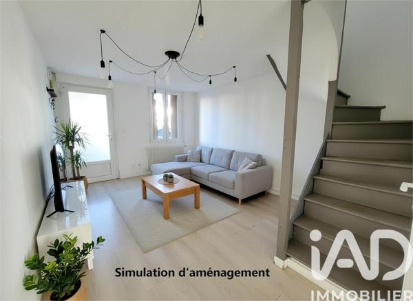 Maison à vendre 3 pièces 56 m² Rouen