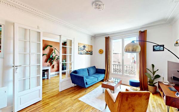 Appartement à vendre    3 pièces • 60,26 m2 Montrouge