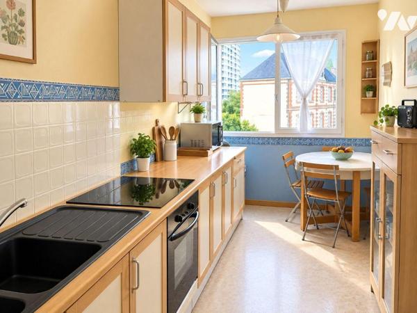 A VENDRE - RENNES - T3 de 87,92 m² + double garage + cave - À 10 minutes environ à pied de la p...