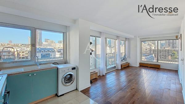 PUTEAUX/CENTRE 2 pièces de 47 m² avec balcon 13m², parking et cave