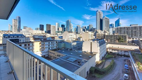 PUTEAUX/CENTRE 2 pièces de 47 m² avec balcon 13m², parking et cave