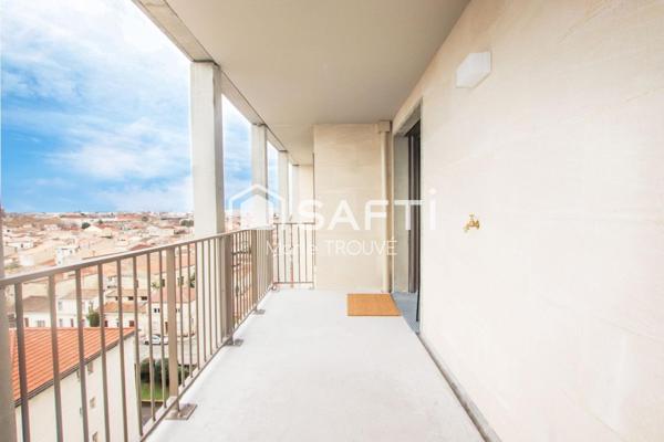APPARTEMENT T2 MEUBLÉ AVEC TERRASSE ET PARKING – QUARTIER GARE SAINTJEAN