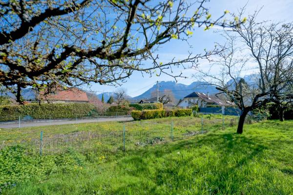 Vente terrain à Saint-Jorioz 74410