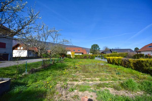 Vente terrain à Saint-Jorioz 74410