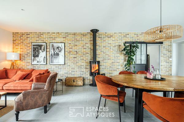 Maison de charme avec piscine, vue sur l’étang et proche des commodités