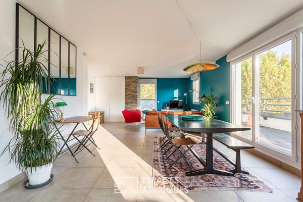 Rooftop avec 140m² de terrasse