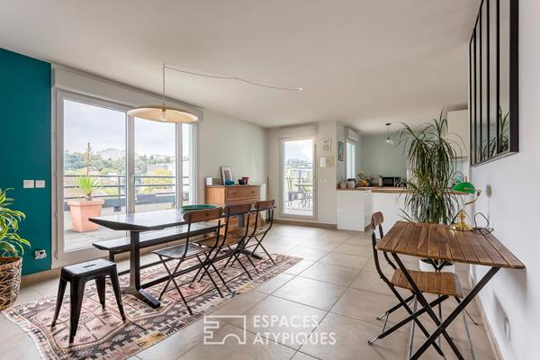 Rooftop avec 140m² de terrasse
