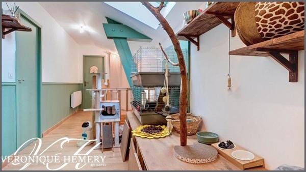 Ancienne rénovée 3 chambres avec terrain d'agrément et pré