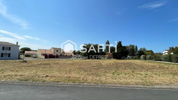 Terrain constructible de 630m² proche centre ville