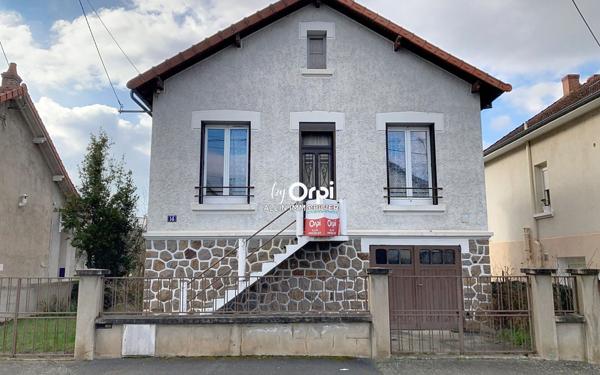 Maison à vendre    3 pièces •  Montluçon