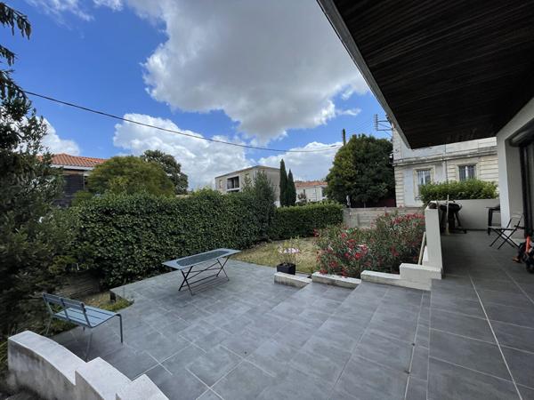 Idéalement situé à TALENCE, En location bail MOBILITE (Loi ELAN) bel appartement avec entrée indépendante avec terrasse et jardin