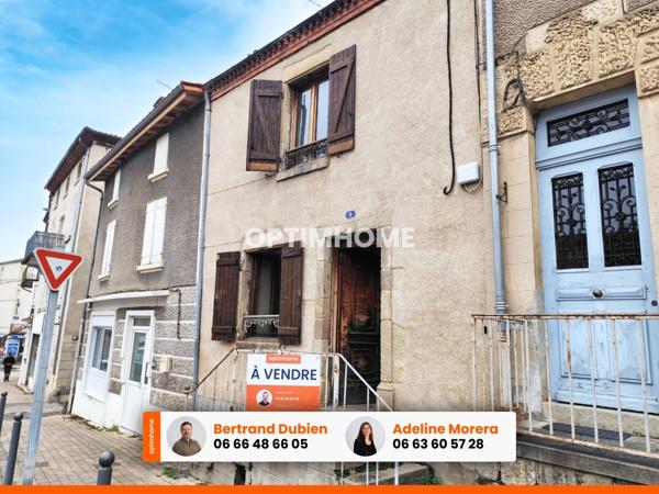 EXCLUSIVITE / Maison de ville à rénover ( 2 appartements ) / 63160 Billom