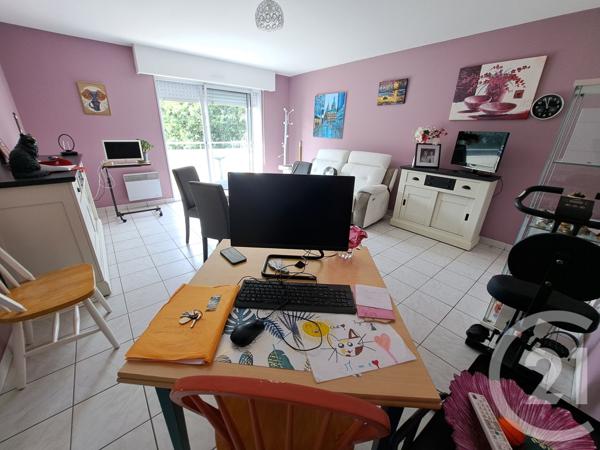 Appartement F3 à vendre  3 pièces - 54,28 m2 REZE - 44