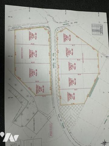 7 terrains à bâtir à vendre sur la commune d'ERVILLERS ( 15kms d'ARRAS et 7 de BAPAUME) dans un...