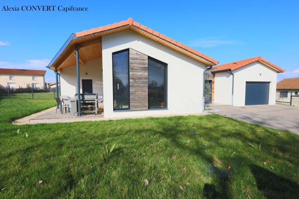 Maison à vendre 5 pièces, terrain 605m² prestation haut de gamme proche centre VIRIAT (01440)