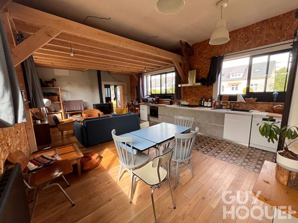 Maison esprit loft ? Ancienne dépendance aménagée avec potentiel