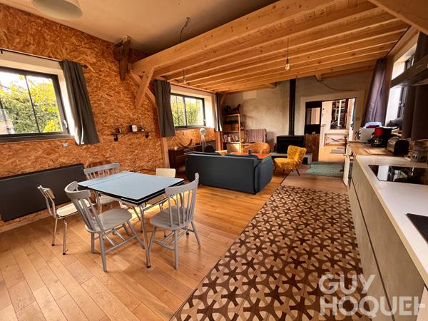 Maison esprit loft ? Ancienne dépendance aménagée avec potentiel