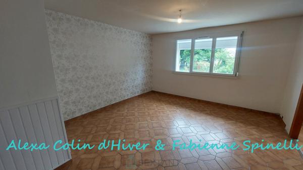 Appartement en RDC, 2 chambres et cave