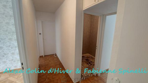 Appartement en RDC, 2 chambres et cave