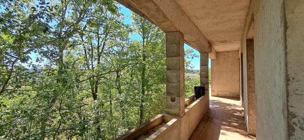 AUTERIVE (32) villa  en cours de réalisation de 112 m²,  4 pièces + sous-sol  terrain de 6231 m²