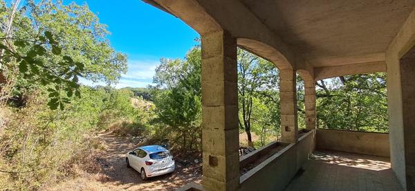 AUTERIVE (32) villa  en cours de réalisation de 112 m²,  4 pièces + sous-sol  terrain de 6231 m²