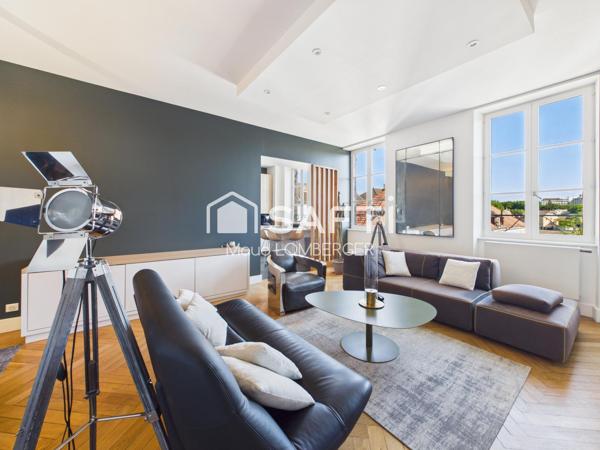 Appartement d’exception plein sud sur la Saône