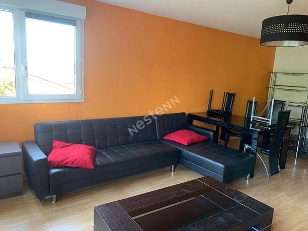 Toulouse 31500 Quartier Côte pavé Appartement T3 de 76.15 m²  avec balcon et place de parking sous sol
