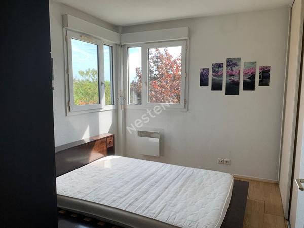 Toulouse 31500 Quartier Côte pavé Appartement T3 de 76.15 m²  avec balcon et place de parking sous sol