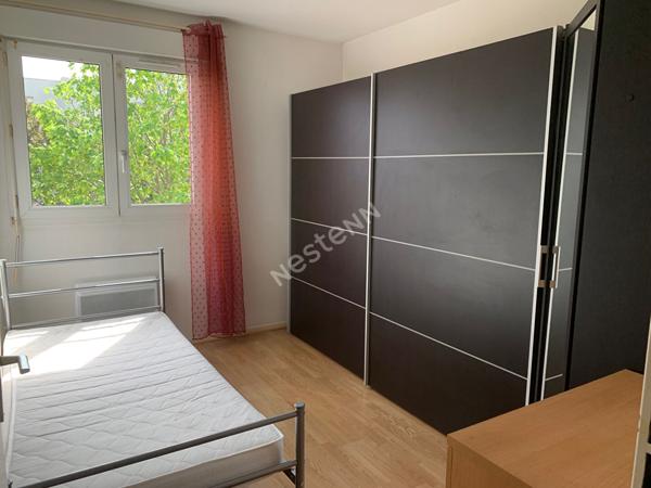 Toulouse 31500 Quartier Côte pavé Appartement T3 de 76.15 m²  avec balcon et place de parking sous sol