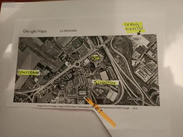 Location - Fonds et/ou murs commerciaux Trith-Saint-Léger 59125 768 m 2 3000 m 2