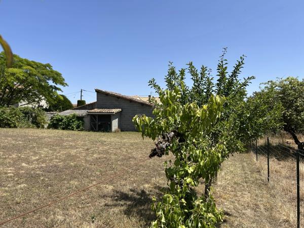 GRANDE MAISON AVEC VASTE SÉJOUR, 3 CHAMBRES, DÉPENDANCES DONT 4 GARAGES, PUITS ET CITERNE SUR 1656 M²