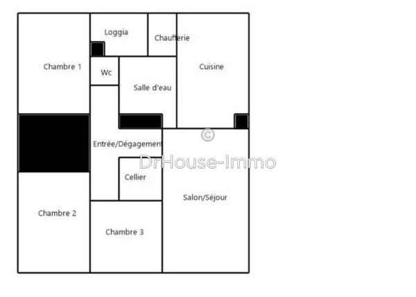Appartement à vendre 5 pièces de 75 m²