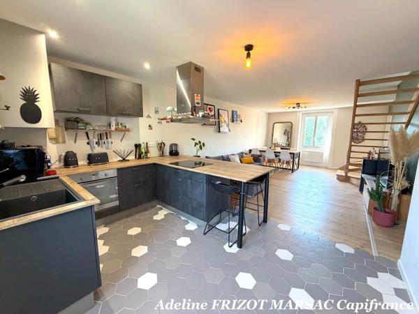APPARTEMENT DUPLEX 90m2 - TERRASSE - 2 EME ETAGE - CENTRE VILLE - 2 CHAMBRES - LUMINOSITE - CALME - PARKING