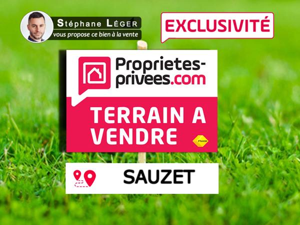 Terrain Sauzet 1170 m2