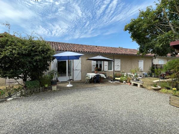 Investissement locatif - ensemble de deux maisons avec jardins