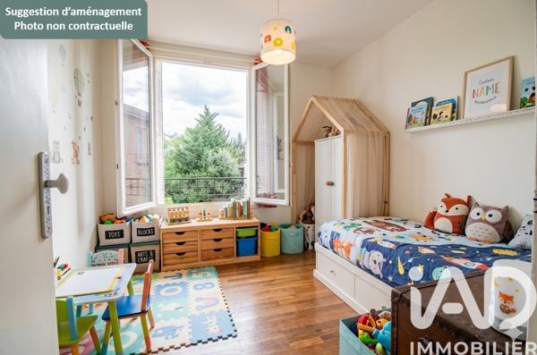 Appartement à vendre 3 pièces 57,32 m² Gentilly