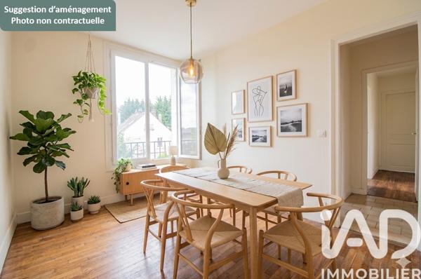 Appartement à vendre 3 pièces 57,32 m² Gentilly