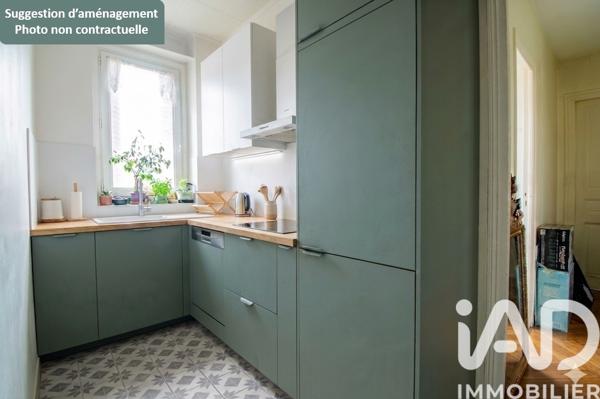 Appartement à vendre 3 pièces 57,32 m² Gentilly