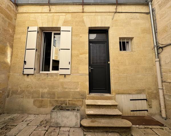 Bordeaux Centre Petite maison en 2ème ligne