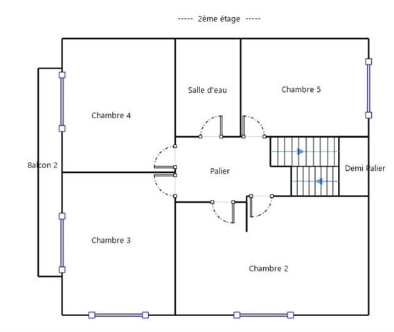 Maison familiale _ grands espaces _ 5 chambres _ jardin _ 2 garages _ atelier _ sous-sol _ combles aménageables