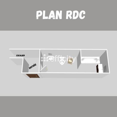 Appartement 2 pièces - 57 m²